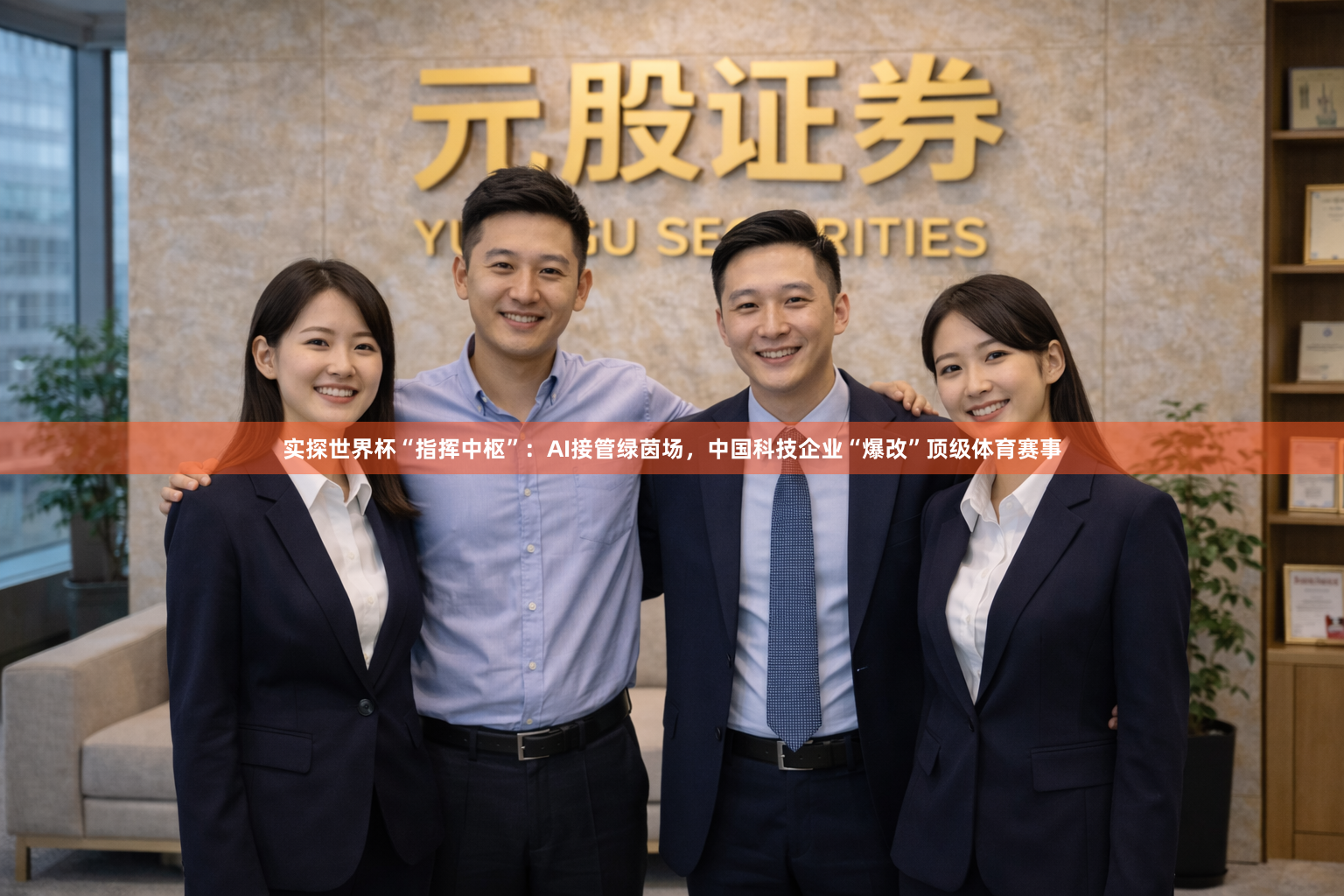 实探世界杯“指挥中枢”：AI接管绿茵场，中国科技企业“爆改”顶级体育赛事